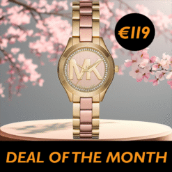 Michael Kors MK3650 Mini Slim Runway Stainless Steel 33mm Watch