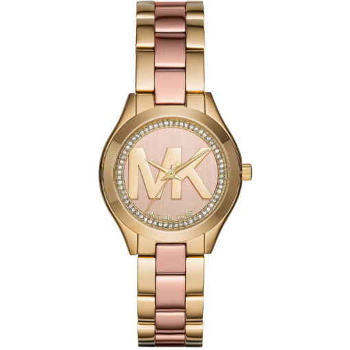 Michael Kors Mini Slim Runway Stainless Steel 33mm Watch