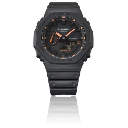 CASIO G-SHOCK Mod. OAK - Neon Orange GA-2100-1A4ER - Image 2