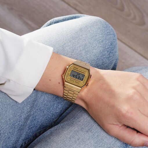 Casio Collection Unisex Adults Watch A168WG-9EF - Image 4
