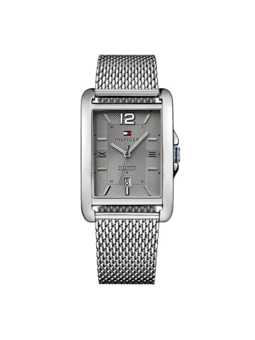 Tommy Hilfiger 1791202 Casual Sport Analog Display Quartz Silver-Tone Watch