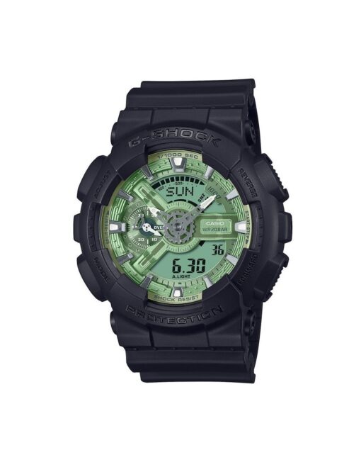 Casio Men Analogue-Digital Quartz Watch with Plastic Strap GA-110CD-1A3ER