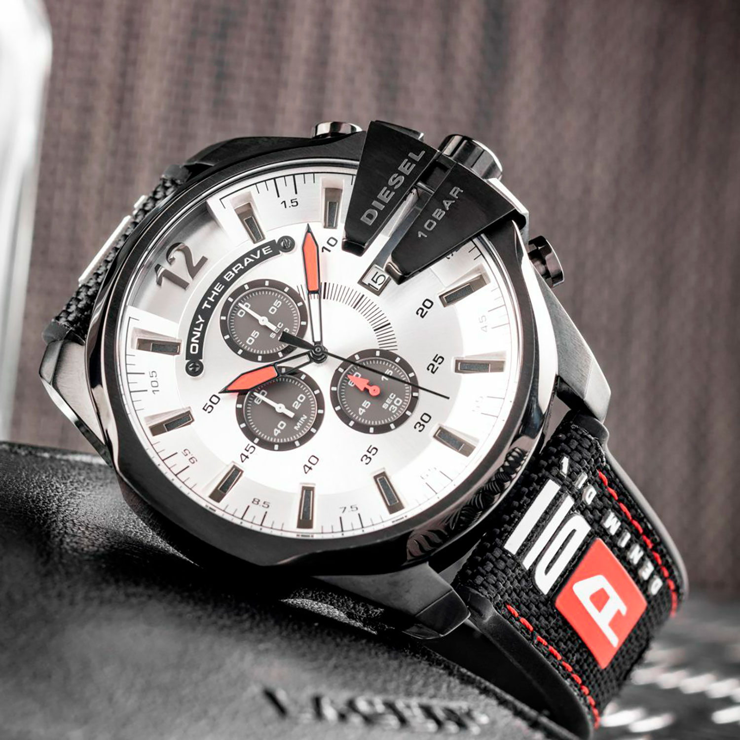 Diesel Mega Chief Black Watch DZ4512 51mm - Image 4