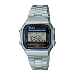 Casio Vintage A168WA-1YES Unisex Stainless Steel Bracelet Digital Watch