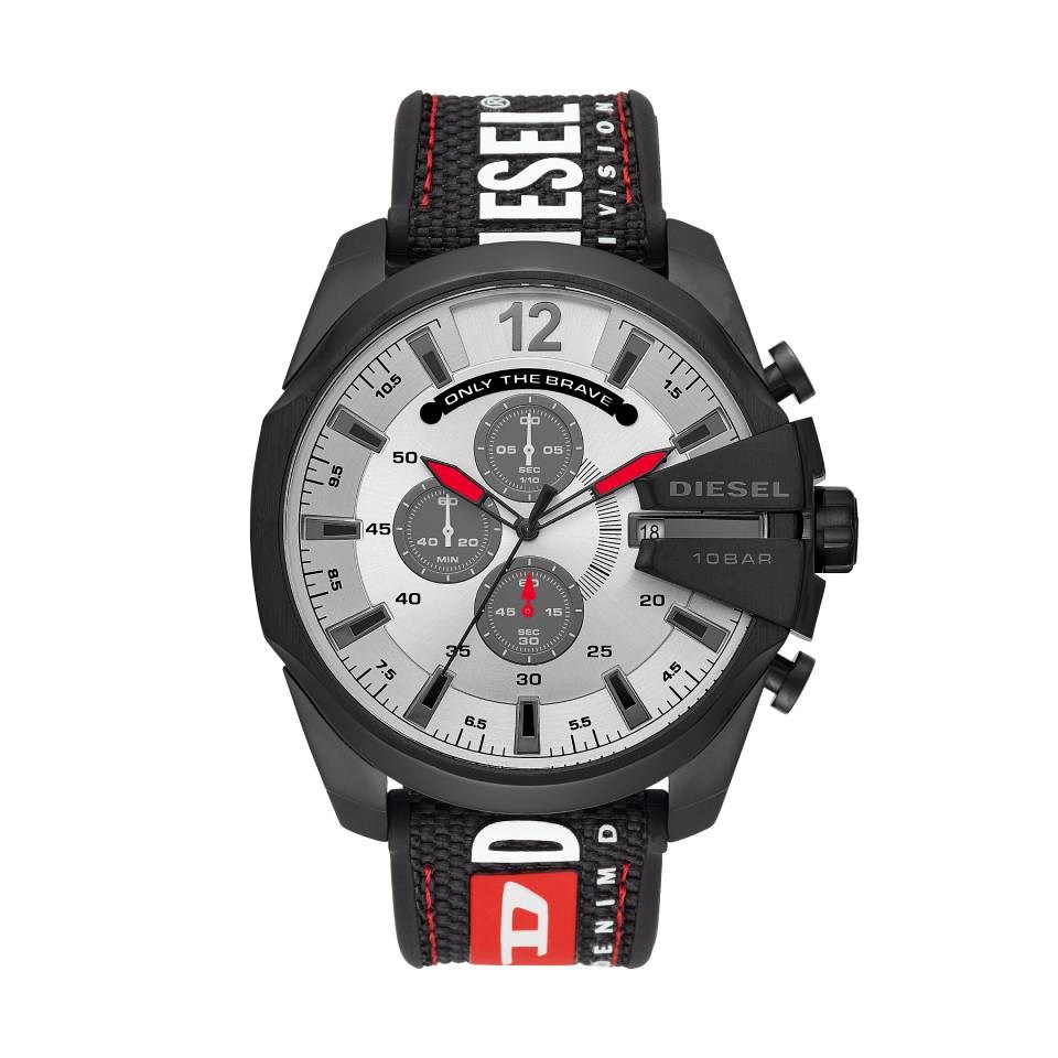 Diesel Mega Chief Black Watch DZ4512 51mm