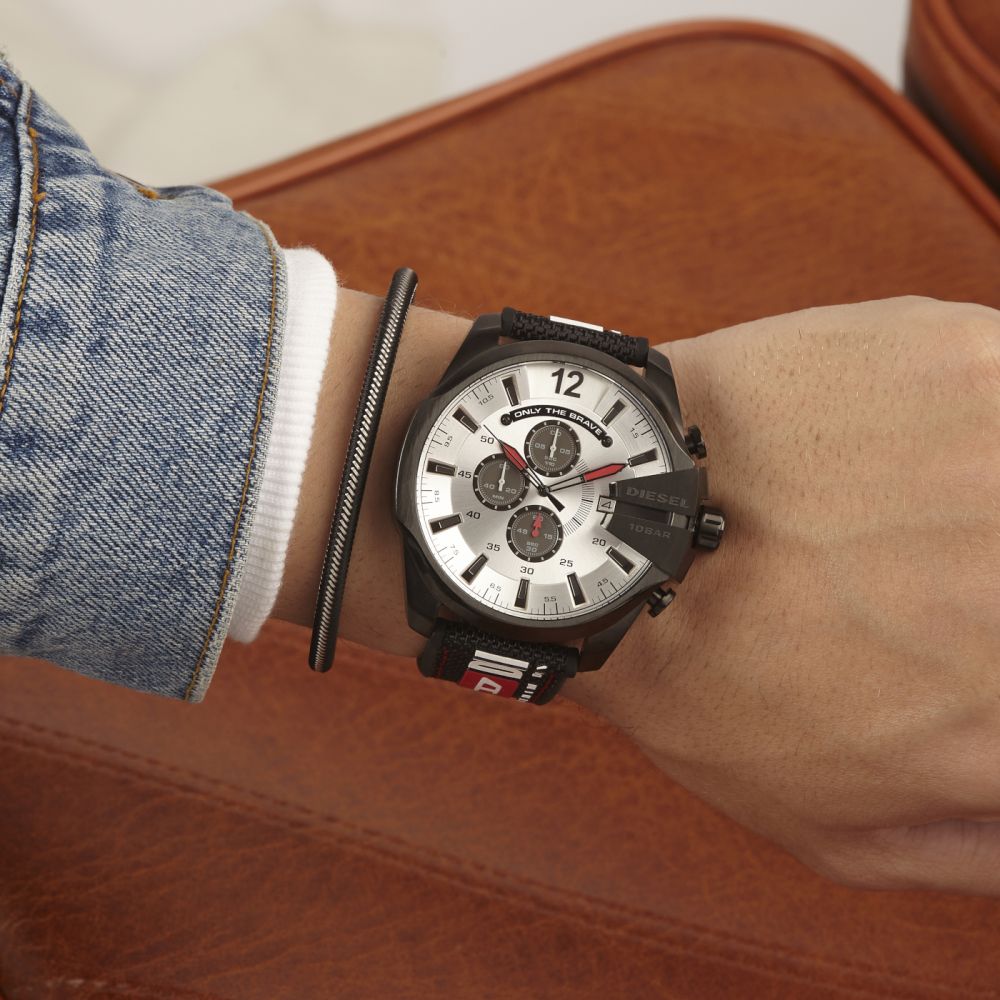 Diesel Mega Chief Black Watch DZ4512 51mm - Image 2