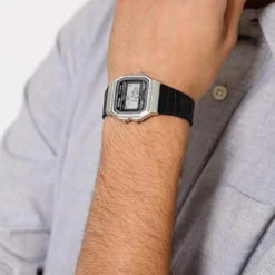 Alternative view of Casio Watch Classic Sports Digital Black/Silver F-91WM-1BDF