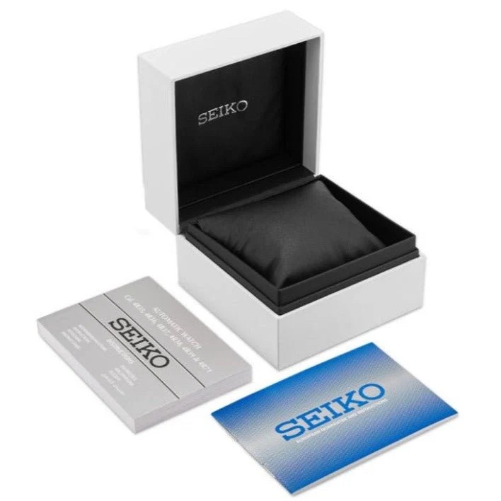 Seiko Men's SSK033K1 5 Sports White Dial Automatic GMT - Image 4