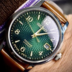 Alternative view of Seiko SRPE45J1 Presage Bar Cockatail Mojito 38.5mm