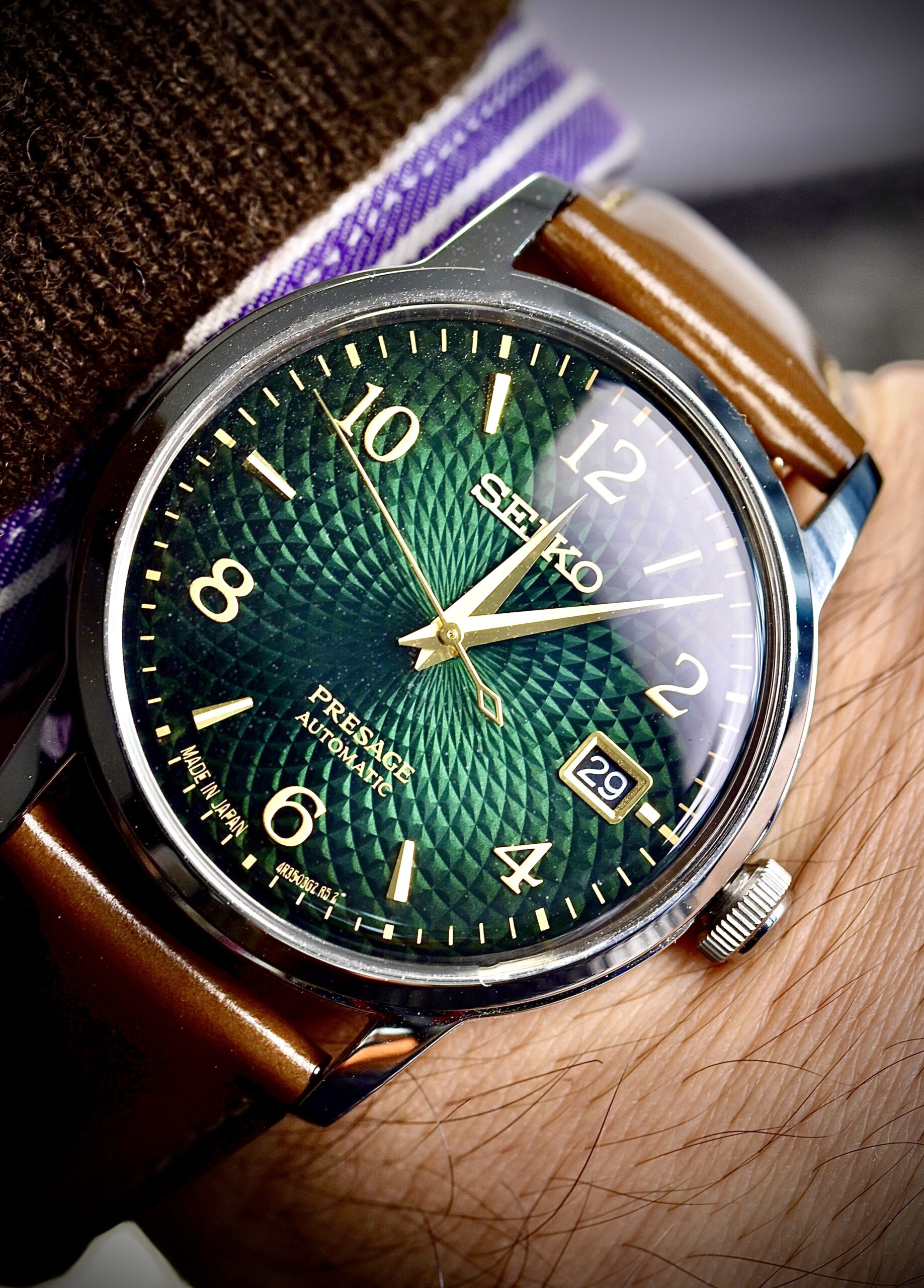 Seiko SRPE45J1 Presage Bar Cockatail Mojito 38.5mm - Image 2