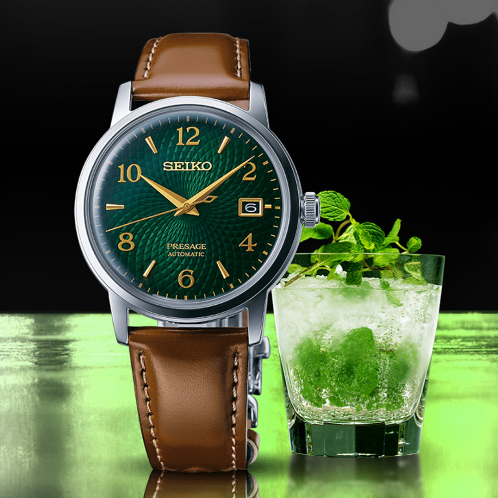 Seiko SRPE45J1 Presage Bar Cockatail Mojito 38.5mm