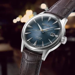 Alternative view of SEIKO Presage Cocktail Time 'Midnight Blue Moon' 40.5mm Mens Watch SRPK15J1