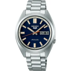 Seiko 5 Sports SNXS Series Stainless Steel Rinse Blue Dial Automatic SRPK87K1