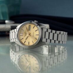 Alternative view of Seiko 5 Sports SRPL59K1 Seiko 5 Sports - SNXS Series ‘Gold Cufflinks’ Watch