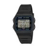 Casio Classic F-B100W Digital Step Tracker Digital Display / Black Bio-Resin Band