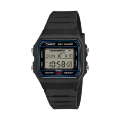 Casio Classic F-B100W Digital Step Tracker Digital Display / Black Bio-Resin Band