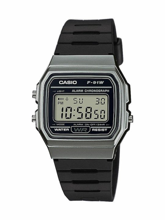 Casio Digital F-91WM-1BDF